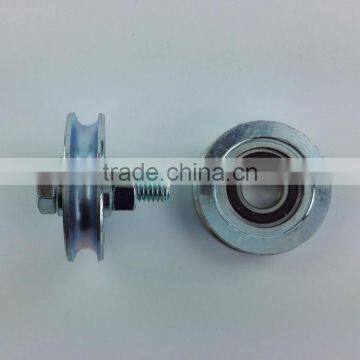 1.5 Inch U Groove Sliding Door Wheel Diameter 40mm Thickness 8mm Bearing 6901RS Groove "U" With M8x30 Bolt 408R-6901RS photo-2