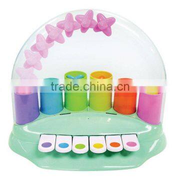 Hot New Design Plastic Electronic Piano Music Instrument Toys With ICTI Manufavturer In Dongguan