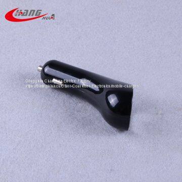 Black Color 5V2A Portable Dual Usb Car Battery Charger photo-3