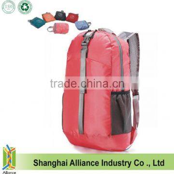 Fashion Ripstop Nylon Waterproof Sports Folding Backpack