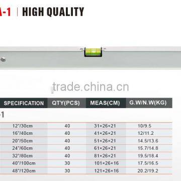 Heavy Duty Magnetic Aluminium Spirit Level Ruler photo-2