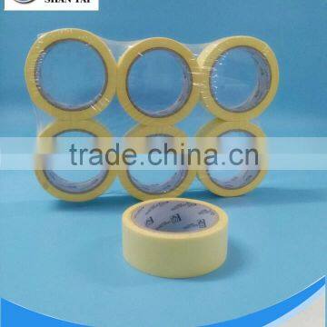 Good Quality High Temperature Resistant Yellow Masking Adhesive Tape With Custom Design photo-2