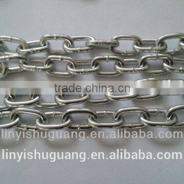 High Quality Electro Galvanized Animal link chain