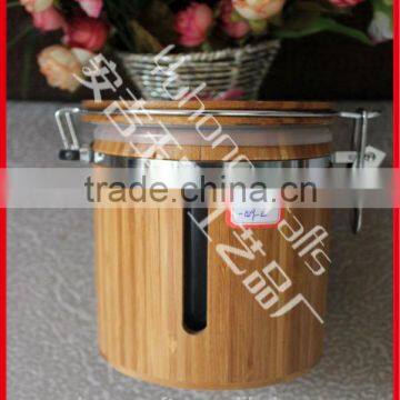 hot selling bamboo seal pot for promotiton