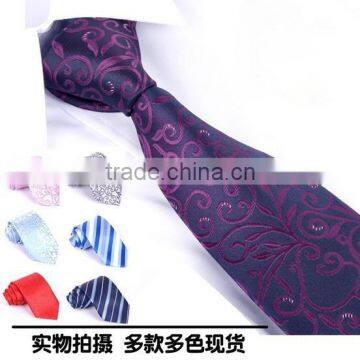 Silk Necktie /2015 New Style Fashion Neckties Wedding Men's Plain Men Necktie