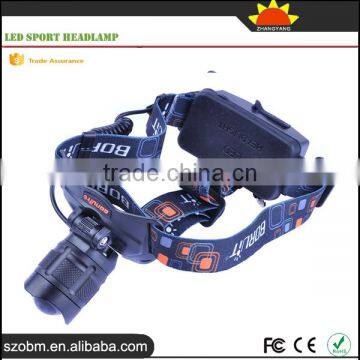Boruit Reacharageable Waterproof Bicycle Headlamps Led 1600Lm 5 Mode Led Sport Headlamp photo-5