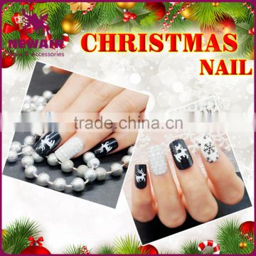 2017 New arrival imported ABS Christmas artificial nail base