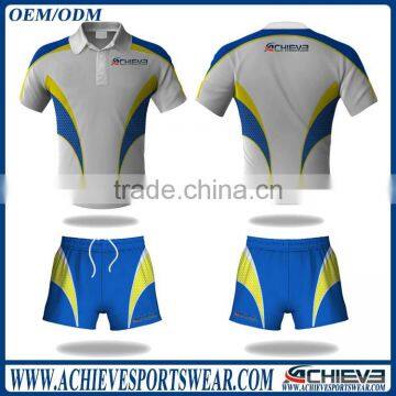 wholesale cheap sublimation cricket shirt, new model cricket jersey