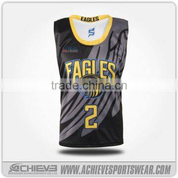 Dye Sublimation Cheap Custom Lacrosse Jersey photo-4