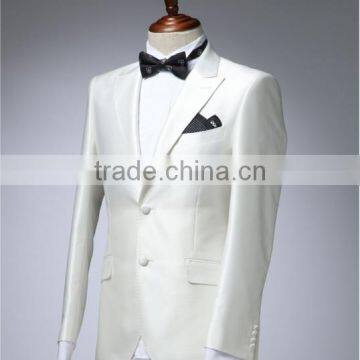 2016 Gentleman Style Custom Made Men Suits Tailor Suit Blazer + Pants for Wedding photo-2