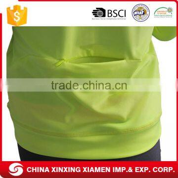 Neon Yellow Wholesale Women Sport Running Jacket photo-5