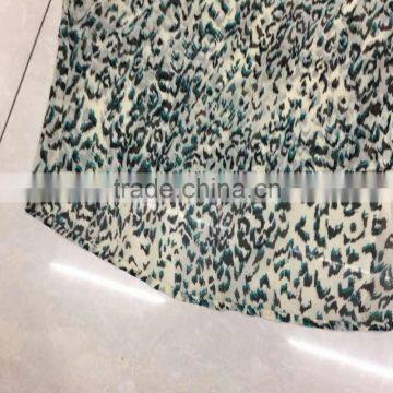2017 Latest Fashionable Ladies Leopard Print Chiffion Blouse photo-2