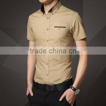 2017 New Fashion 100% Cotton Shirt for Man photo-5