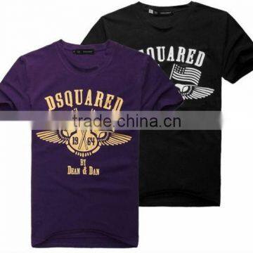 Custom Logo Print Cotton Men's Short Sleeve T-shirts photo-3