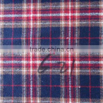 New fashion cotton flannel check fabric V302