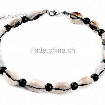 Fashion Tooth Charm Wooden Beads Necklace Diy Wooden Beads Tooth Charms Choker Necklace for Valentine's Gifts photo-3