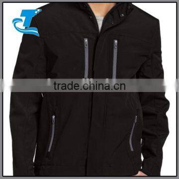 Mens Custom Windproof Outdoor Softshell Jacket