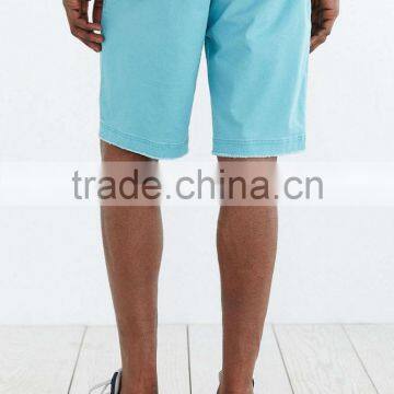 China Manufacture Wholesale Light Blue Cargo Shorts for Men photo-4