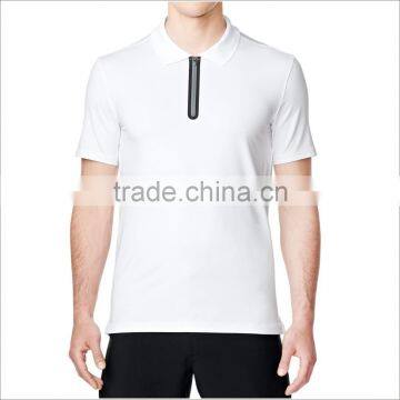 Latest Design Sport Polo Shirt Customized Zipper Mens Polo T Shirt