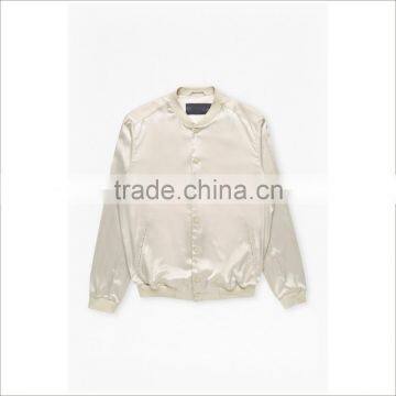 Wholesale Soft Shell Custom Mens Snap Button Up Bomber Jackets photo-2