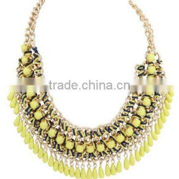 Zm33249a Latest Vintage Bohemian Jewelry Accessory Wholesale China Gold Plated Choker Necklace