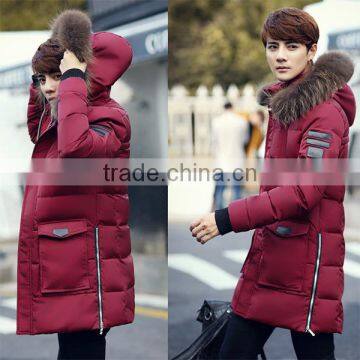 2016New Fashion Outdoor Medium Style Hoods Thick Man Winter Jacket photo-6