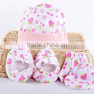 100% cotton baby mittens,Baby mittens, Newborn Infant Baby Mittens,Mesh bag baby Baby mittens set,baby socks and baby mittens,