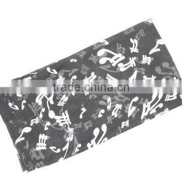 Wholesale Musical Notes Sunscreen Voile Scarf photo-2