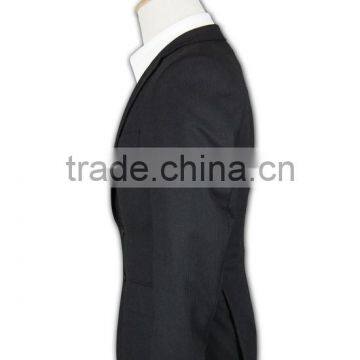 Two Button Good Quality Anti-wrinkle Customizable Mens Suit Nice Slim Fit Suits photo-3