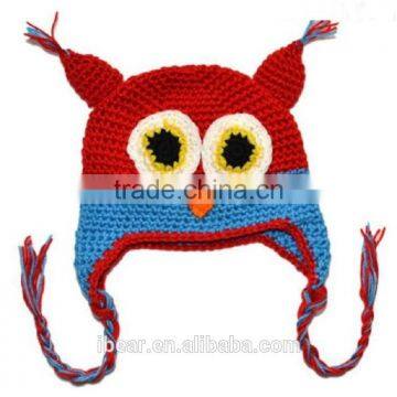 Crochet Baby Hat/little Owl Hat/ Baby Photo Prop photo-3