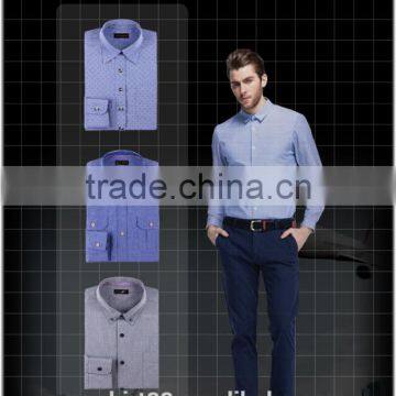 2016 Fashion Clothing Turkich and Italian Style Silk Screen Custom Shirt photo-6
