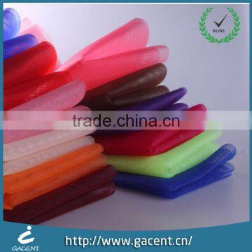 Plain Coloured Nylon Mesh Dress Soft Net Fabric photo-5