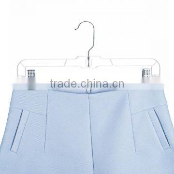 Clear Plastic Pant Laundry Hanger With Clip photo-2