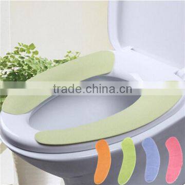 2016 New Multi-color Bathroom Warmer Toilet Seats Mat Closestool Washable Soft Seat Cover Lid Cover Mat Pad Cushion photo-3