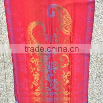 2017 Pashmina Scarf Ombre Rainbow Scarf Spring Fall Winter Scarf photo-5