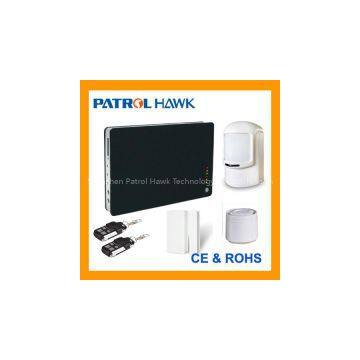 Patrol Hawk GSM security alarm system with andriod&IOS app&voice prompt