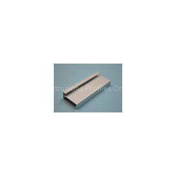 Silver Anodizing Aluminium Construction Profiles 6063 T5