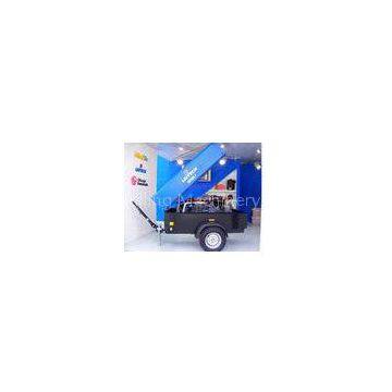 Portable Screw Air Compressor , Diesel Engine Hole Drilling Air Pressure Compressor