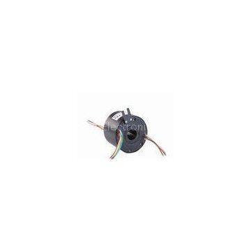 Small High Speed Wind Turbine Slip Ring Through Bore 25.4mm Black