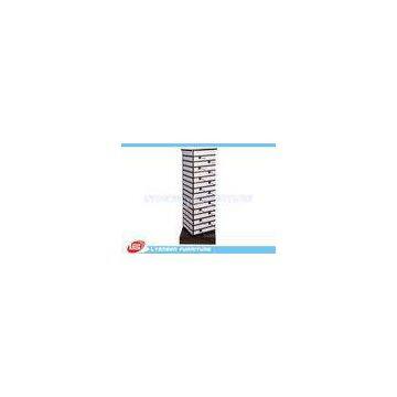 Metal Hangers Custom Slatwall Display Stands / Fashion Eyeglass Display Rack