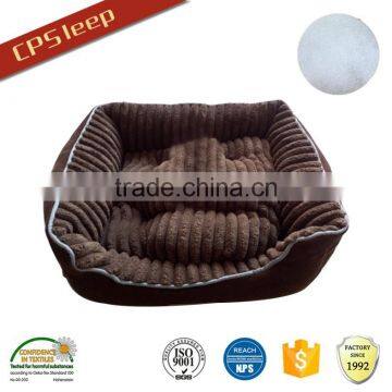 Eco-Friendly Fashion Polyester Fiber Colorful Cuddle dog bed