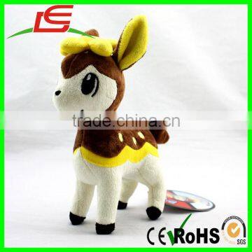 High Quality Winter Brown Plush Doll Pokemon Deer