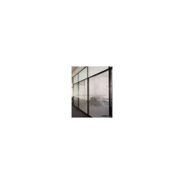Office Divider with Inner Blinds