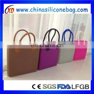 New Arrival Beach Bag Silicone Tote Bag for Lady Leather Tote Bag Purse and Handbag photo-6