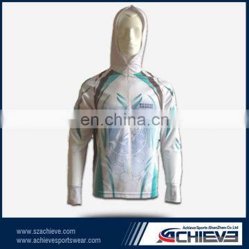 custom sublimated cheap wholesale uv fishing shirts