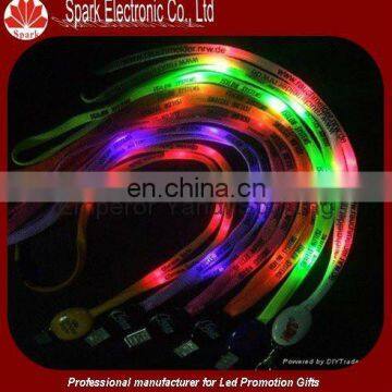 Promotion LED pendant necklace lanyard