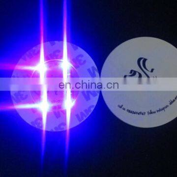 60*3mm Good Quality Led Bottle Sticker Led Bottle Coaster photo-3
