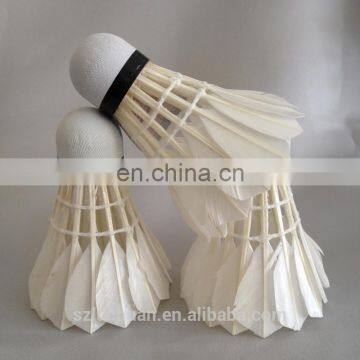 Class B Natural Duck Feather OEM Badminton Tournament Badminton Shuttle Cocks photo-2