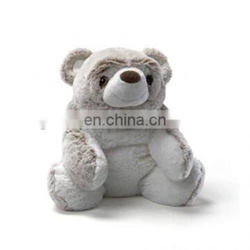 15cm Super soft small size promotion grey fat bear plush toy