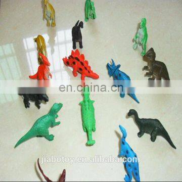 Custom logo rubber stretchy plastic dinosaur toy